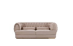 A015 Sofa — Three Seat, isolated product view