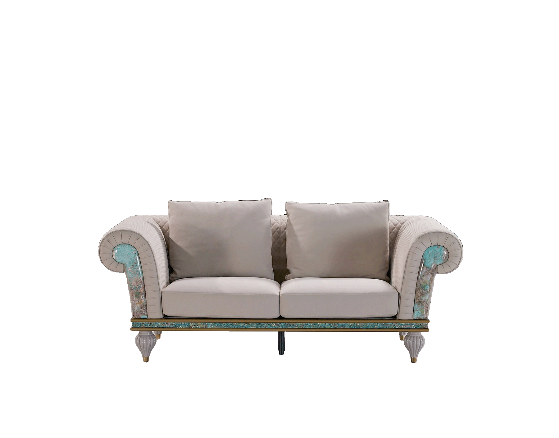 A002 Sofa — Two Seat, isolated product view