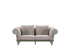A002 Sofa — Two Seat, isolated product view