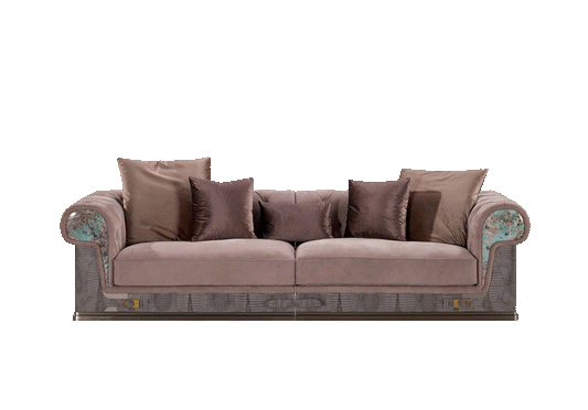 A007 Sofa — Four Seat, isolated product view