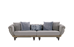 A011 Sofa — Four Seat, isolated product view