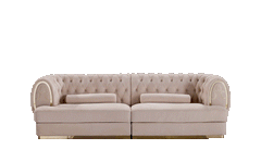 A015 Sofa — Four Seat, isolated product view