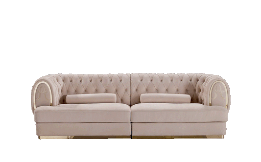 A015 Sofa — Four Seat, isolated product view